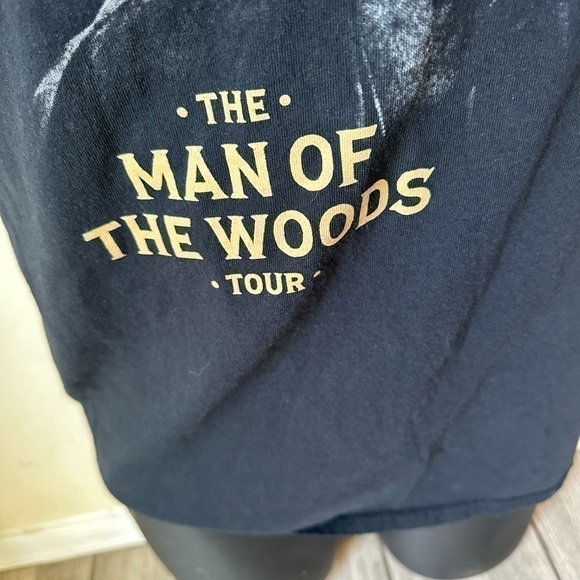 Mens Y2K Justin Timberlake Man Of The Woods Tour Pop Music Shirt Size S small - Picture 2 of 7
